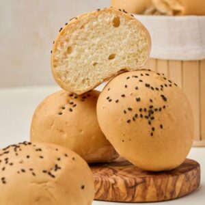 MOGOLLOTAS DE ARROZ CON AJONJOLI